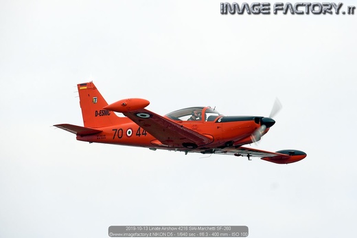 2019-10-13 Linate Airshow 4216 SIAI-Marchetti SF-260